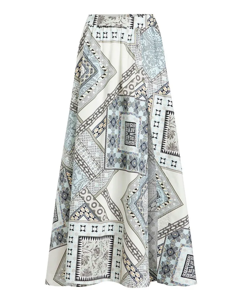 Etro Langer Rock - Hellblau Hellblau