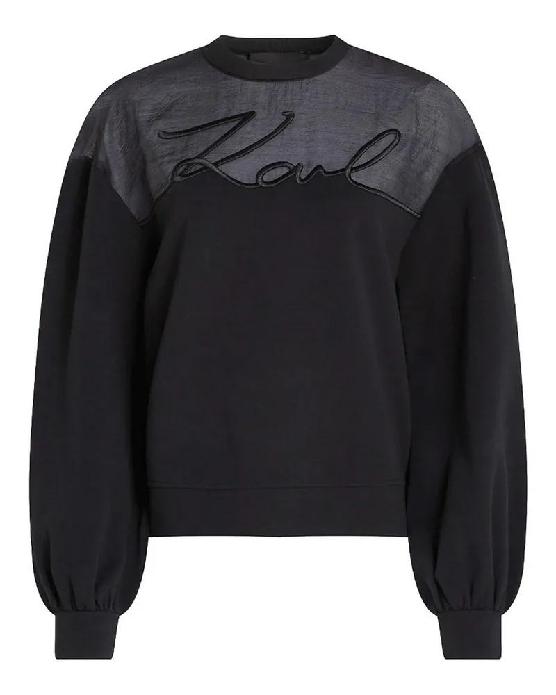 Karl Lagerfeld Sweatshirt - Schwarz Schwarz