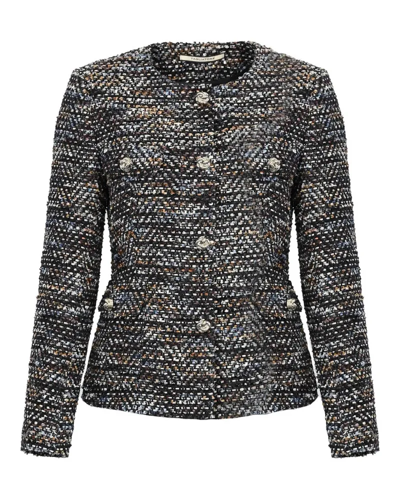 Tagliatore Rundhalspullover - Blau Blau