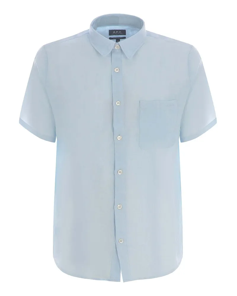 A.P.C. A. P.C. Hemd - Hellblau Hellblau