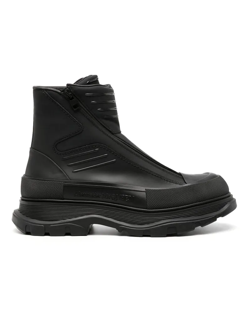 Alexander McQueen Stiefeletten - Schwarz Schwarz