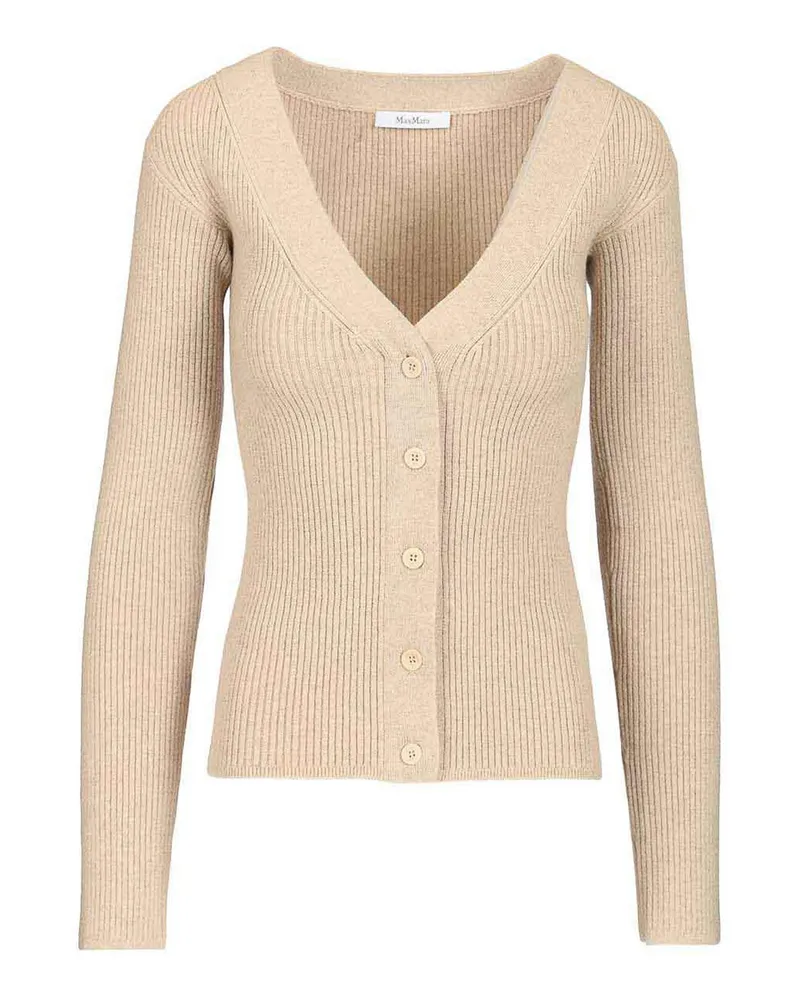 Max Mara Cardigan - Beige Beige