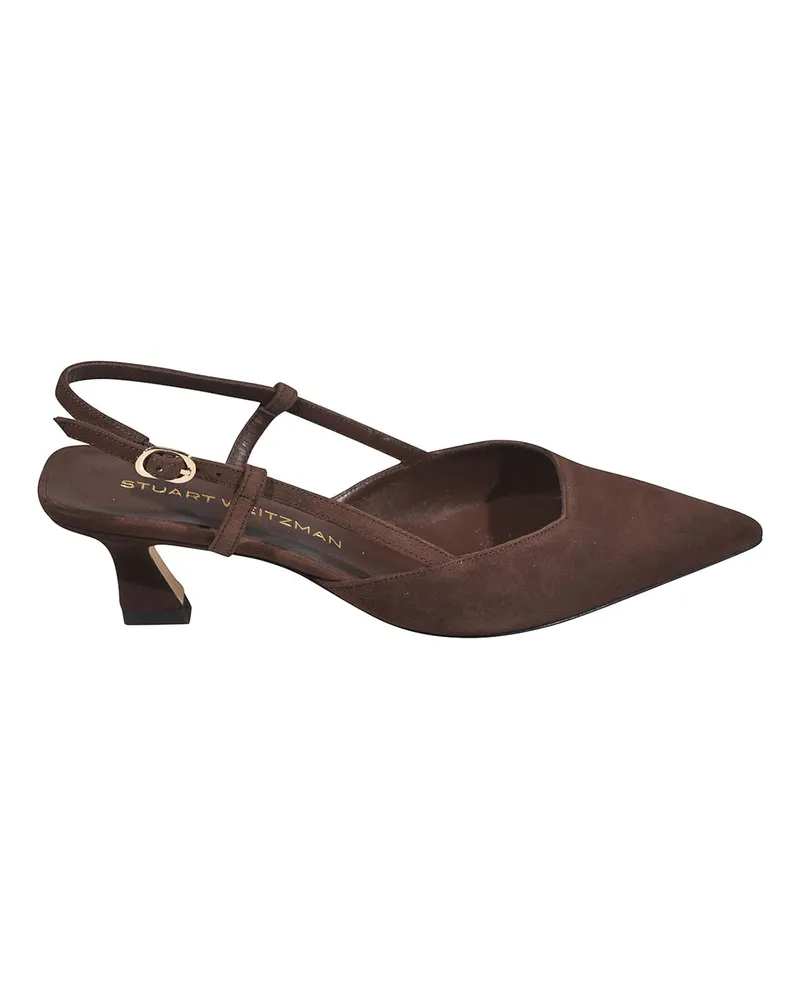 Stuart Weitzman Sandalen - Dunkelbraun Dunkelbraun
