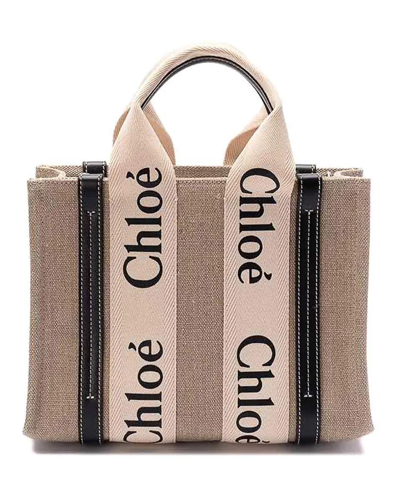 Chloé Umhängetasche - Blau Beige