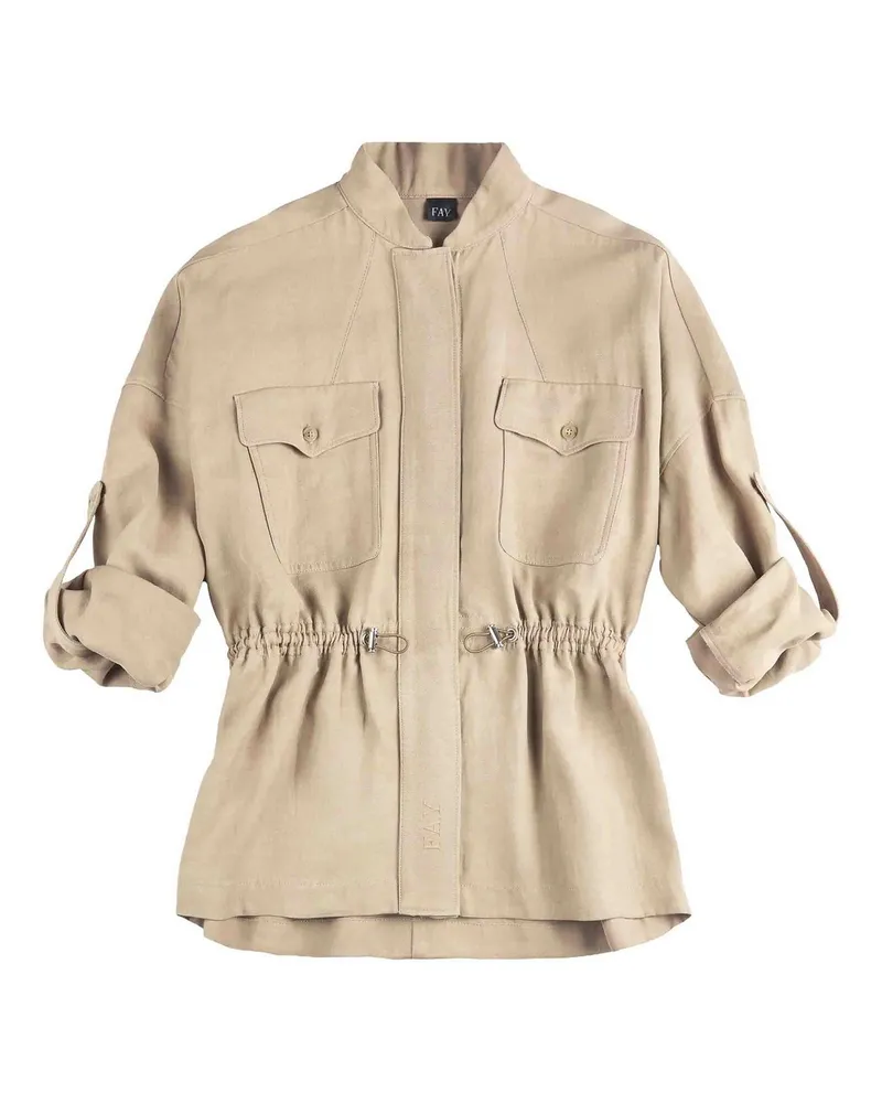 Fay Hemd - Beige Beige