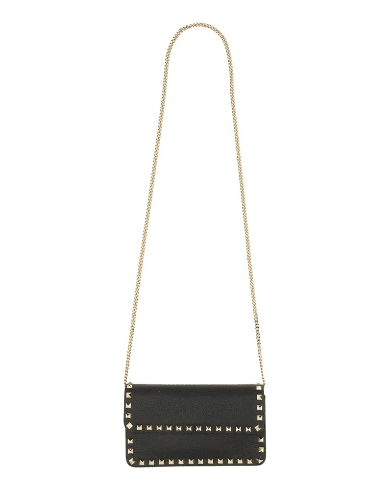 Valentino Garavani Portemonnaie - Schwarz Schwarz