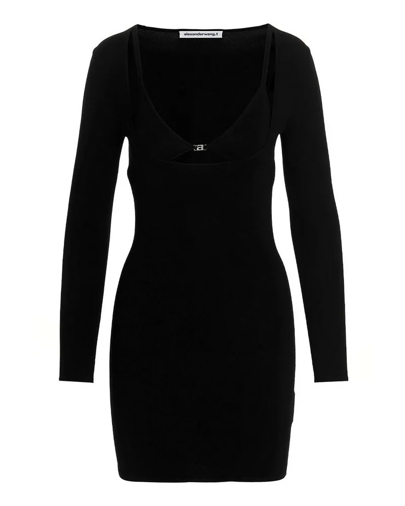 Alexander Wang Kurzes Kleid - Schwarz Schwarz