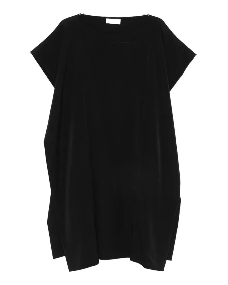 Dries van Noten Maxikleid - Schwarz Schwarz