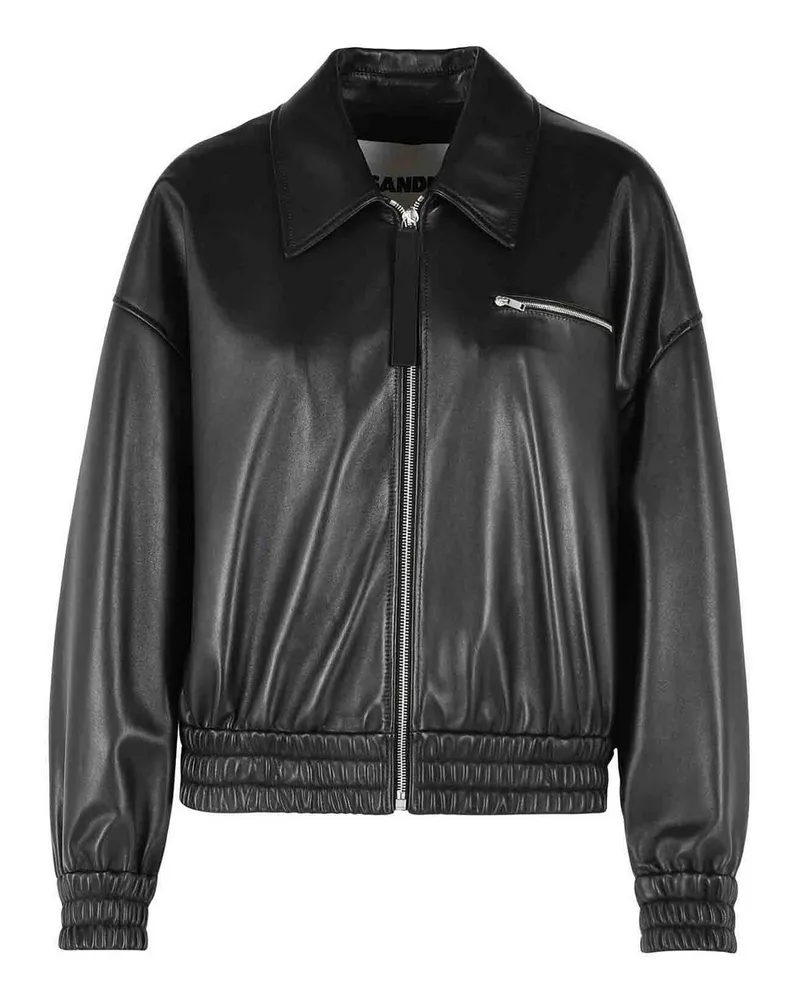 Jil Sander Bomberjacke - Schwarz Schwarz
