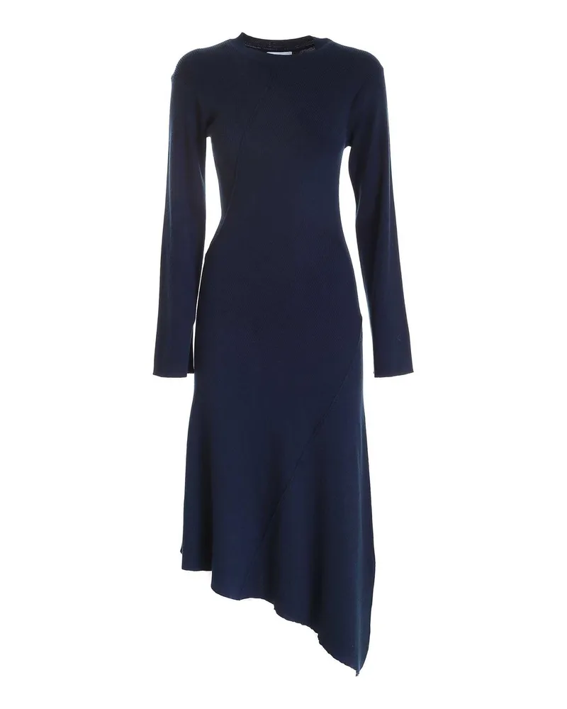 Kenzo Knielanges Kleid - Blau Blau