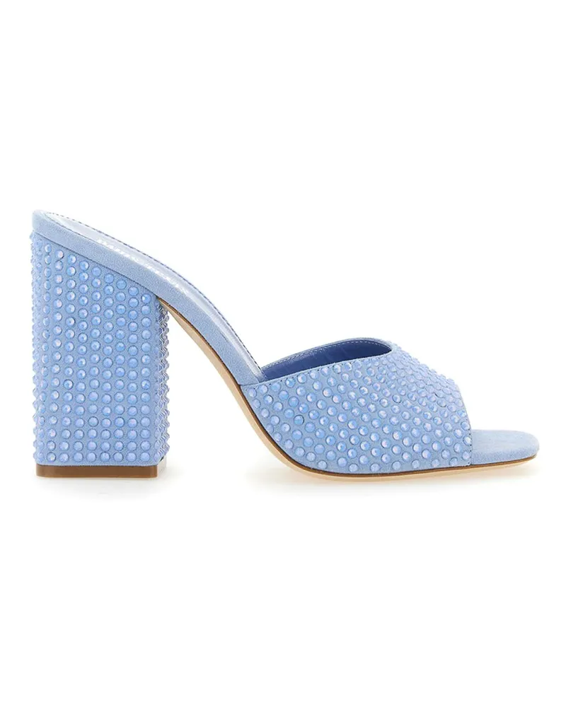 Paris Texas Mules - Hellblau Hellblau