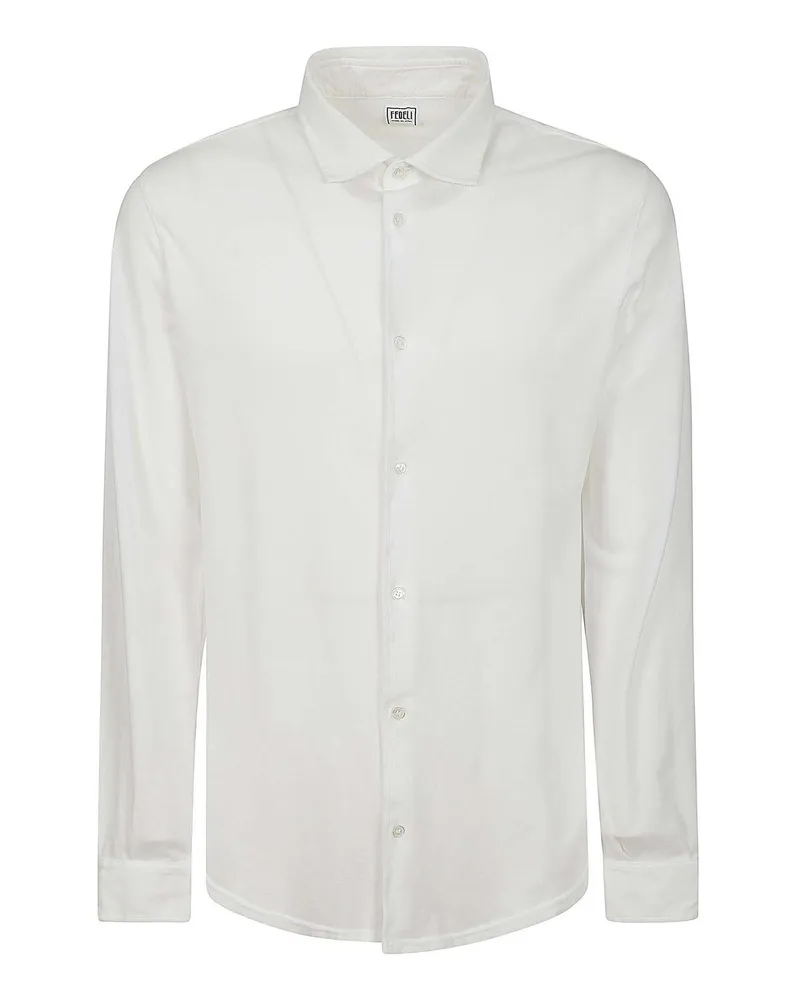 Fedeli Hemd - Weiß Weiß