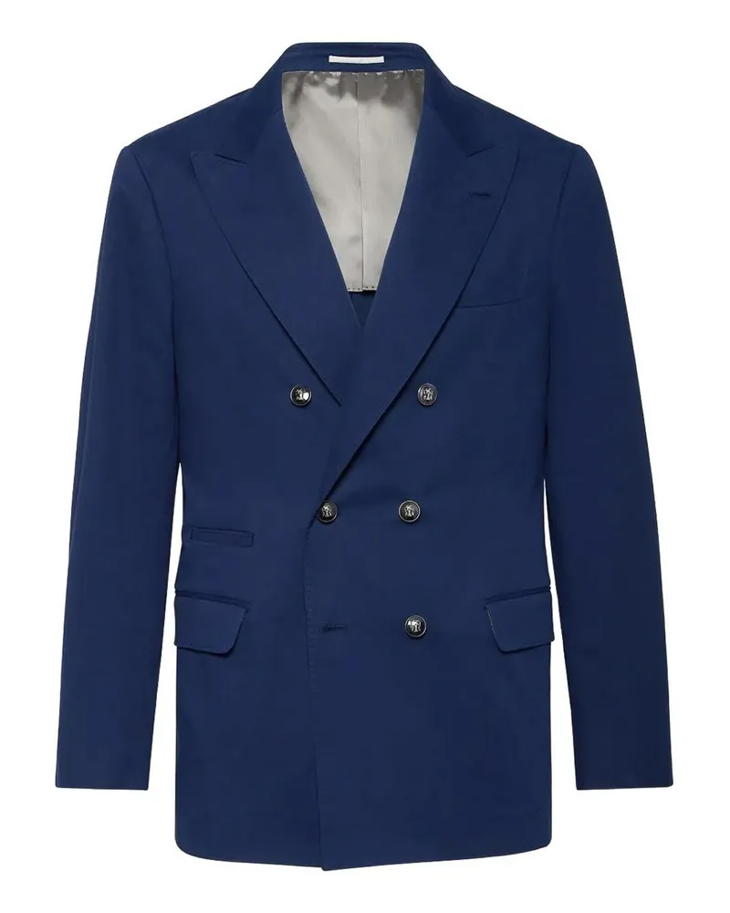 Brunello Cucinelli Blazer - Dunkelblau Dunkelblau