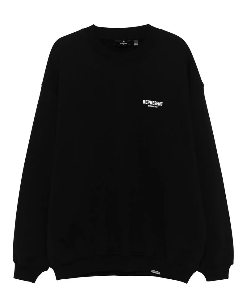 REPRESENT Rundhalspullover - Schwarz Schwarz