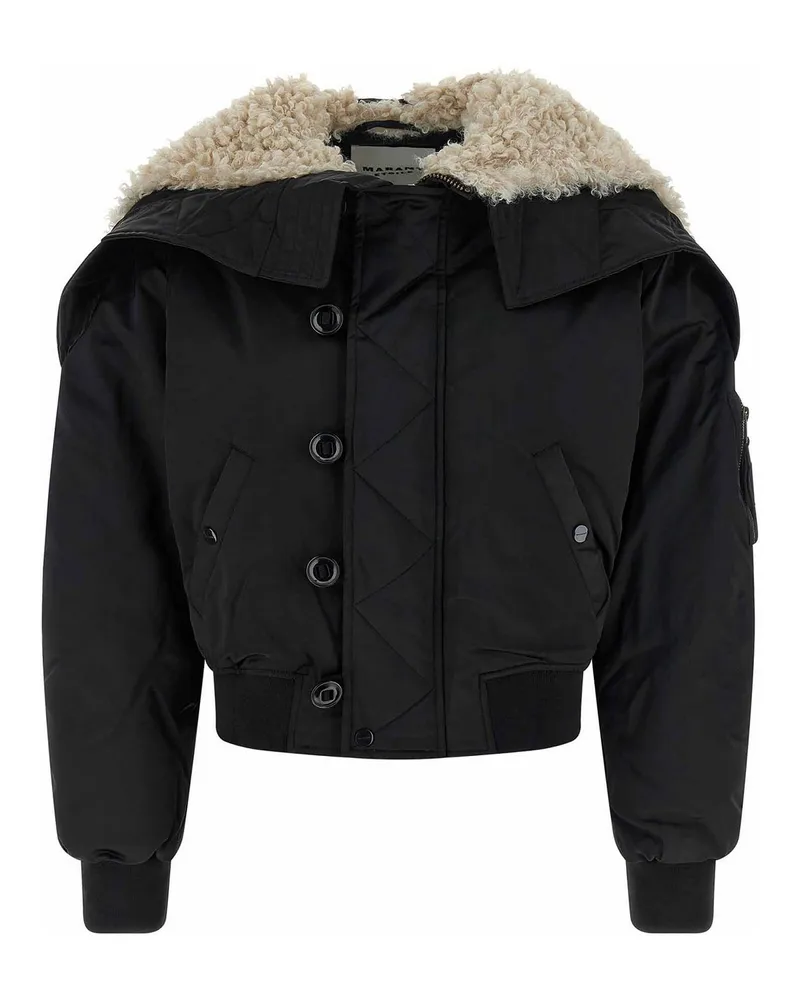Étoile Isabel Marant Bomberjacke - Schwarz Schwarz