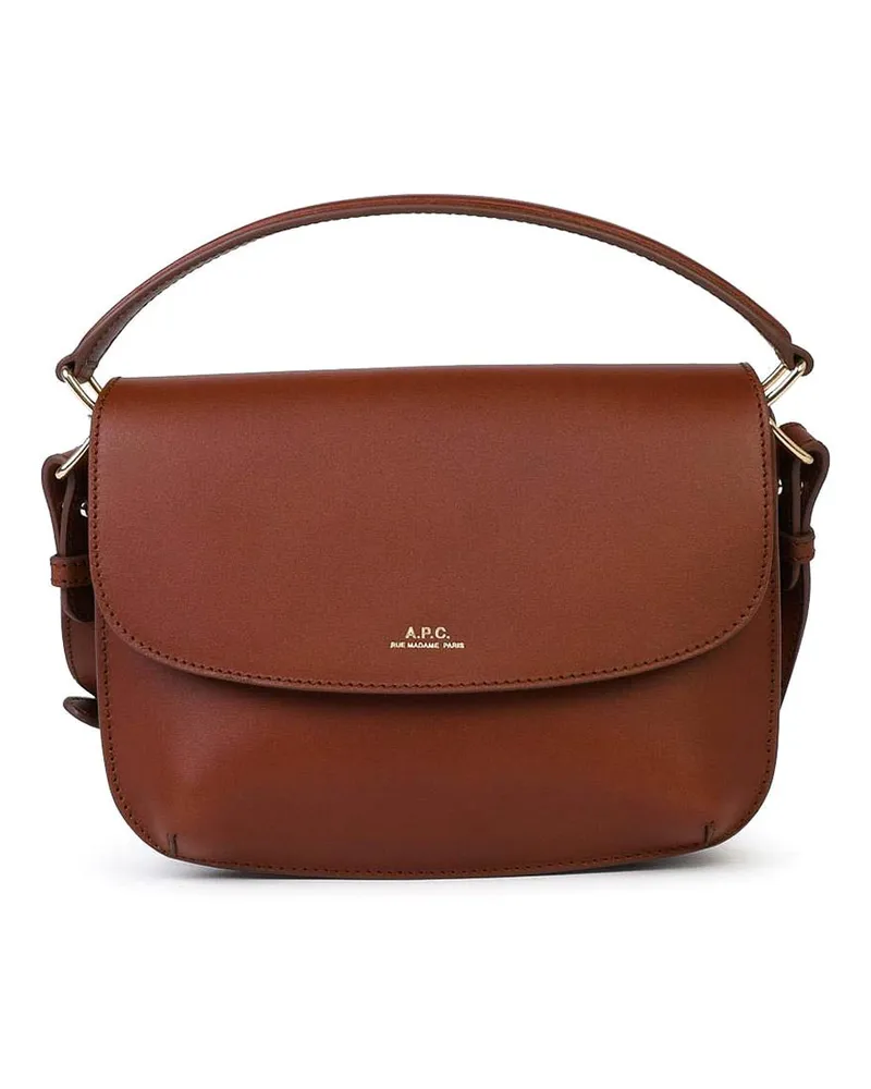 A.P.C. A. P.C. Umhängetasche - Braun Braun