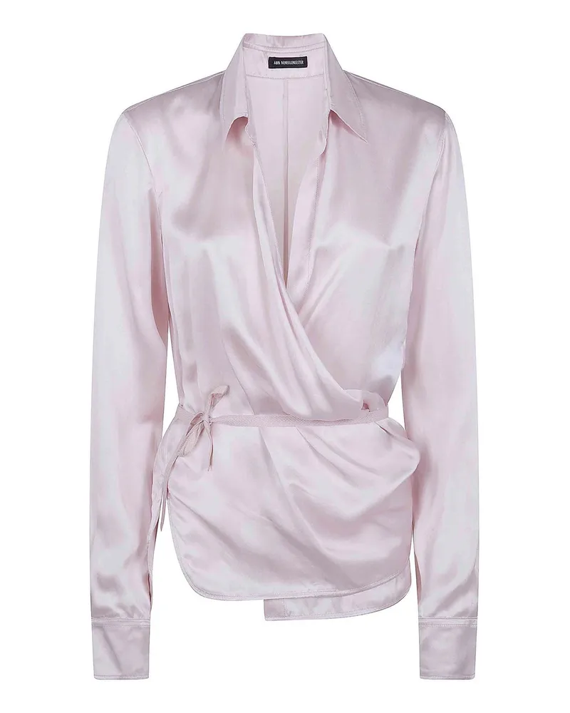 Ann Demeulemeester Hemd - Rosa Rosa