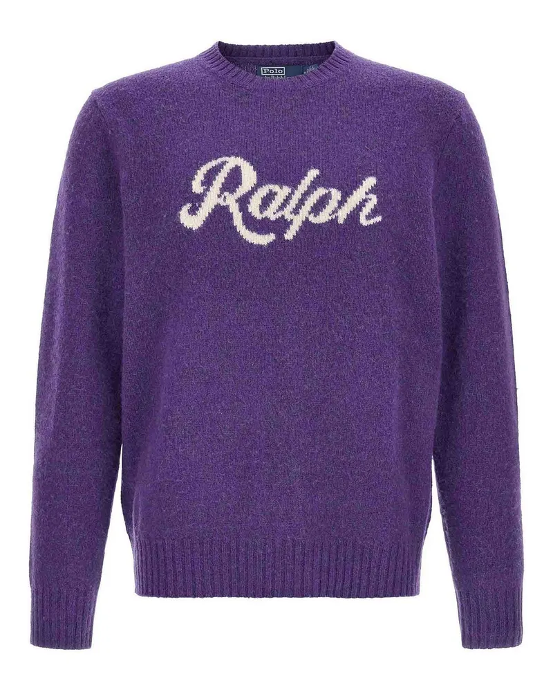 Ralph Lauren Rundhalspullover - Lila Lila