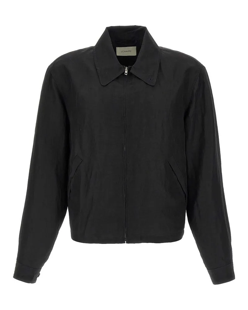 Christophe Lemaire Casualjacke - Schwarz Schwarz