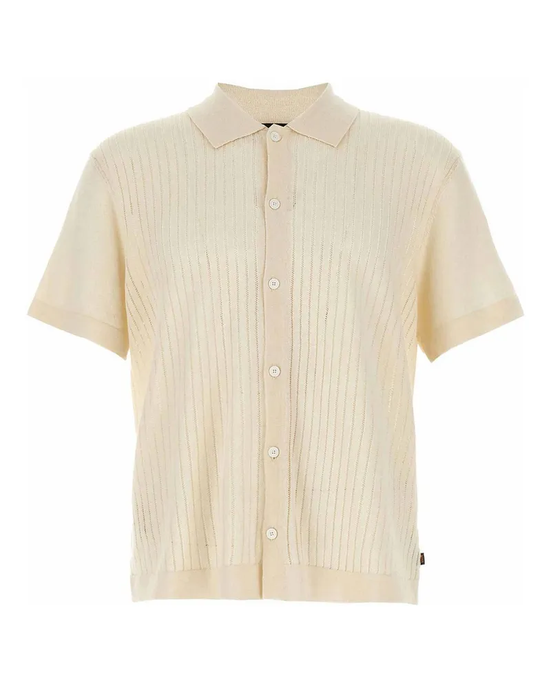 HUGO BOSS Hemd - Weiß Weiß