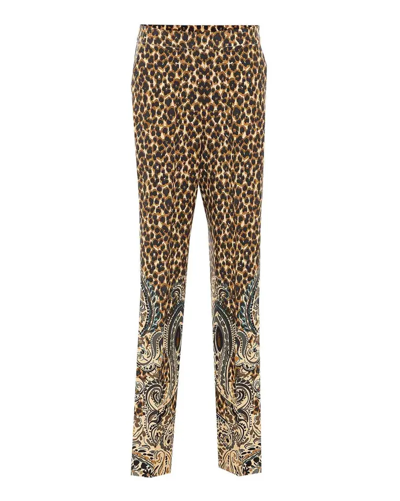 Etro Casual Hose - Bunt Bunt