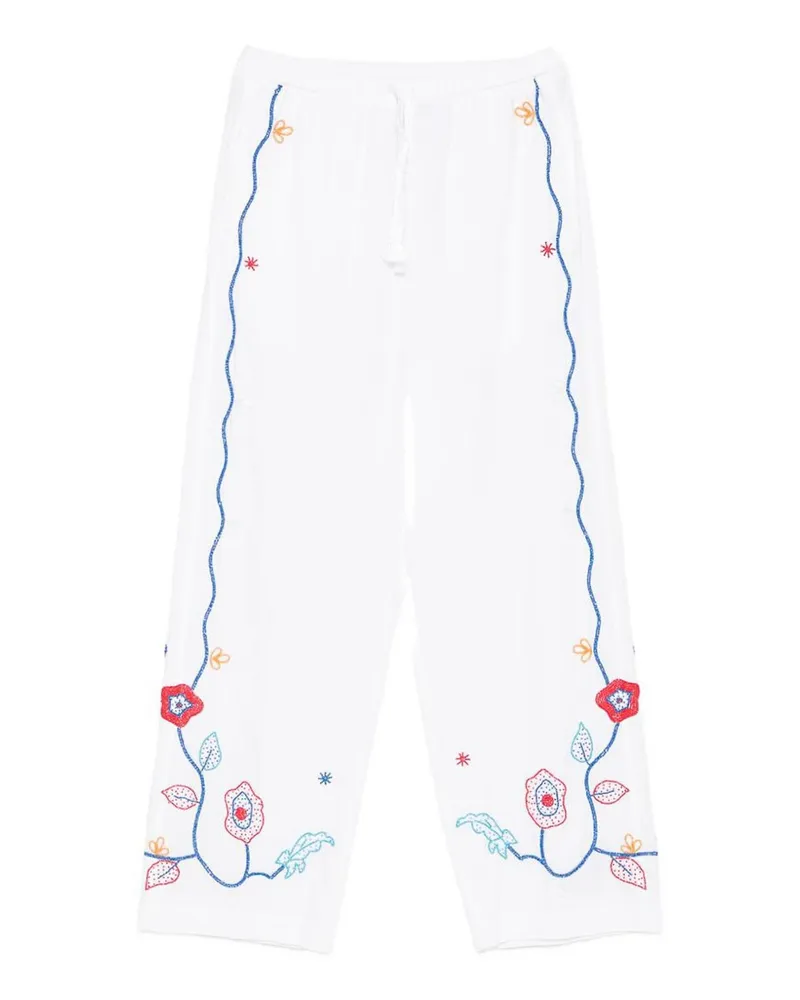 forte_forte Casual Hose - Weiß Weiß