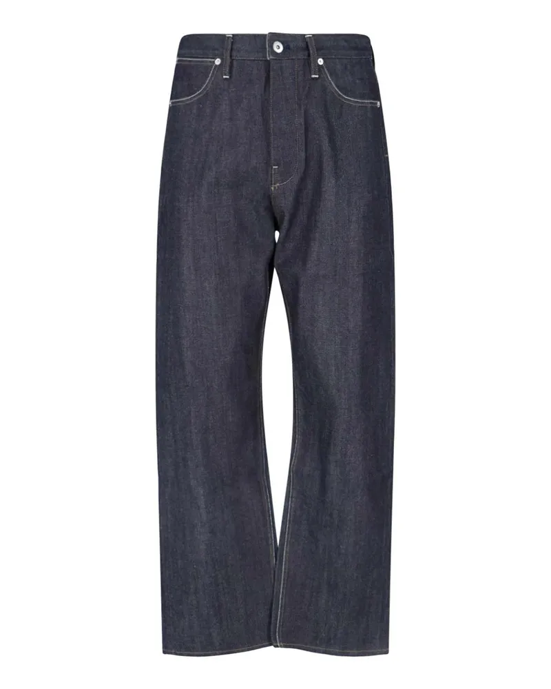 Jil Sander Bootcut Jeans - Blau Blau