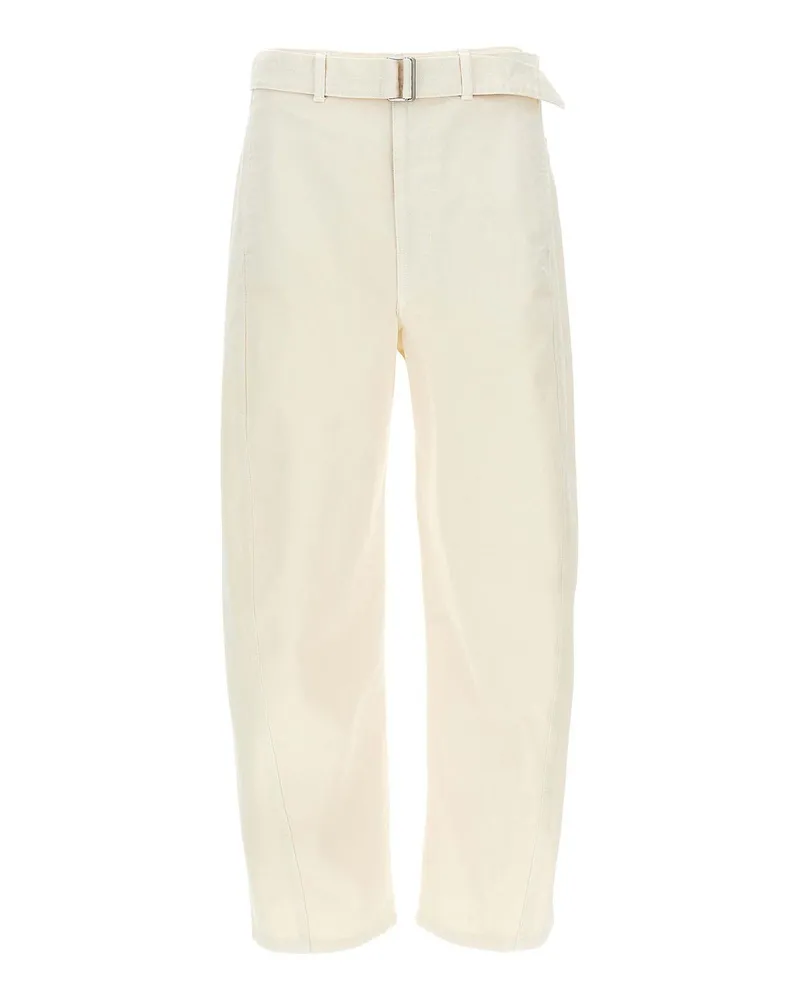 Christophe Lemaire Bootcut Jeans - Weiß Weiß