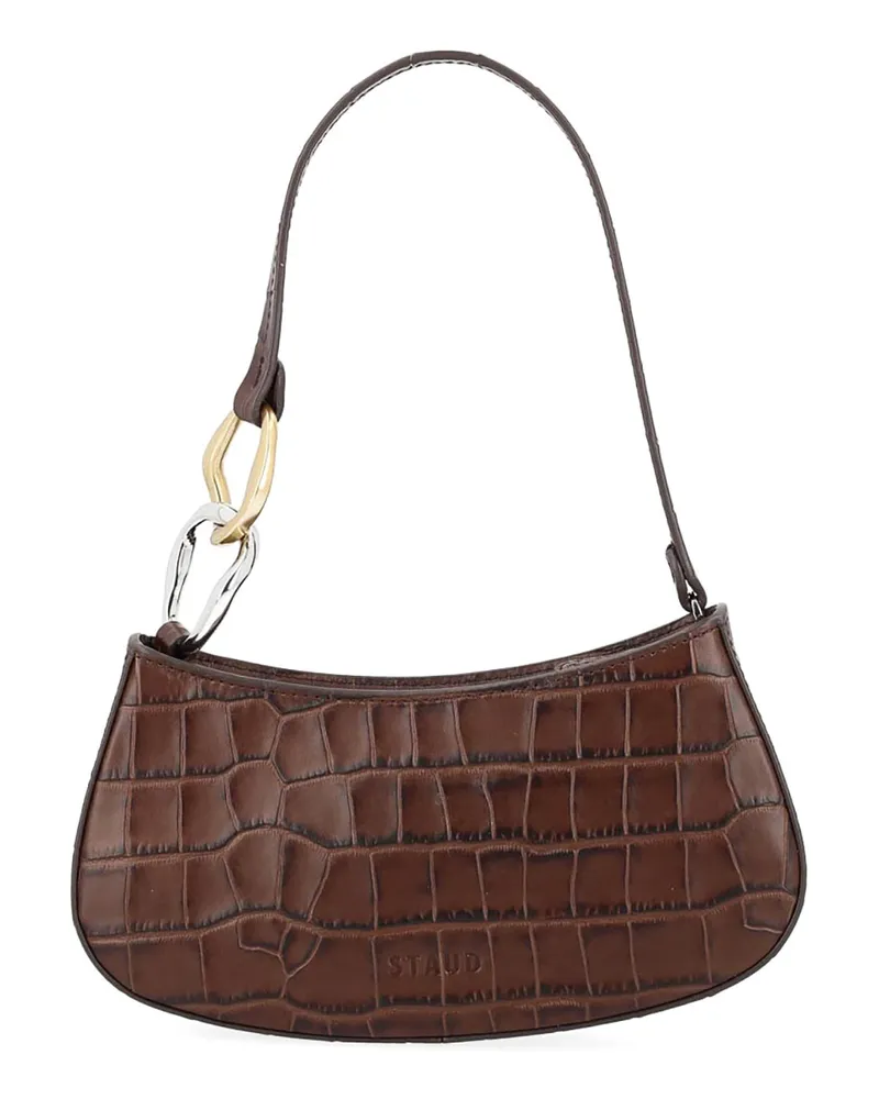 STAUD Schultertasche - Braun Braun