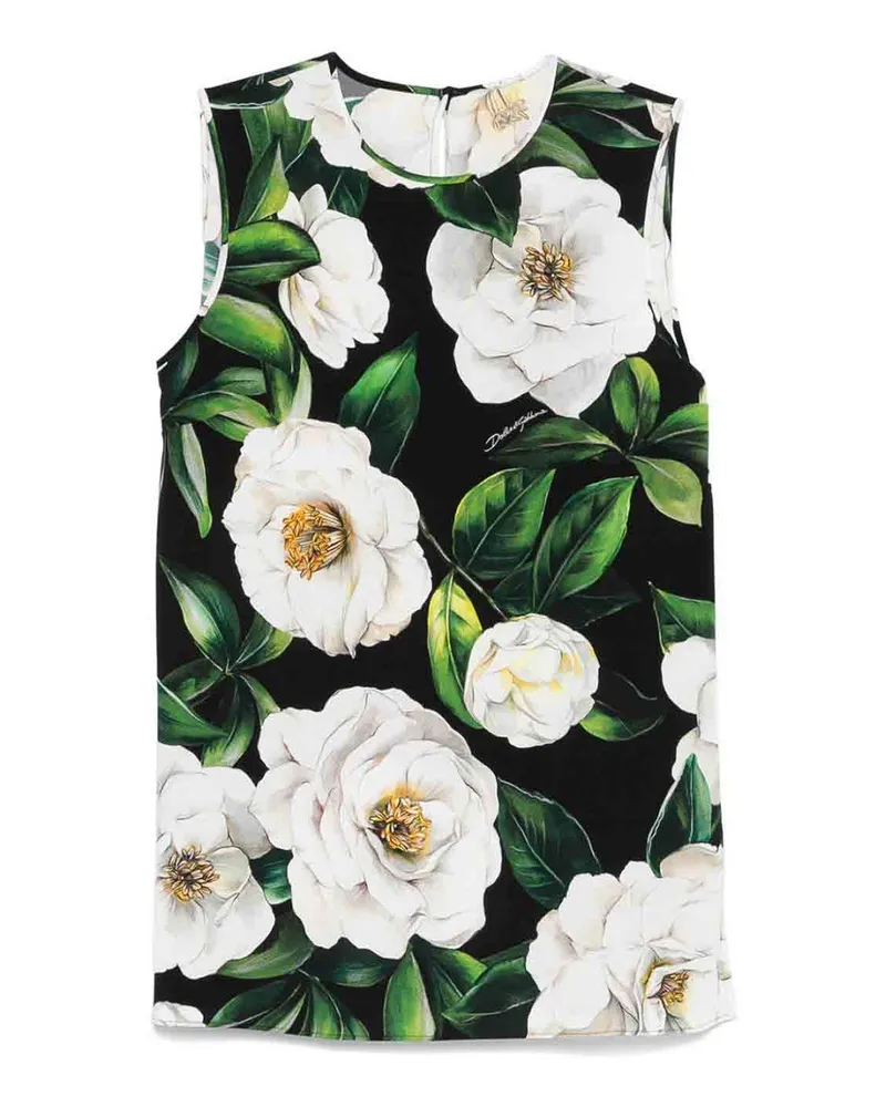 Dolce & Gabbana Top - Weiß Schwarz