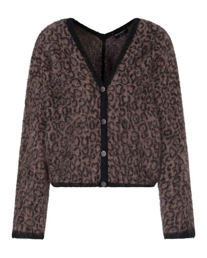 Emporio Armani Cardigan - Schwarz Schwarz