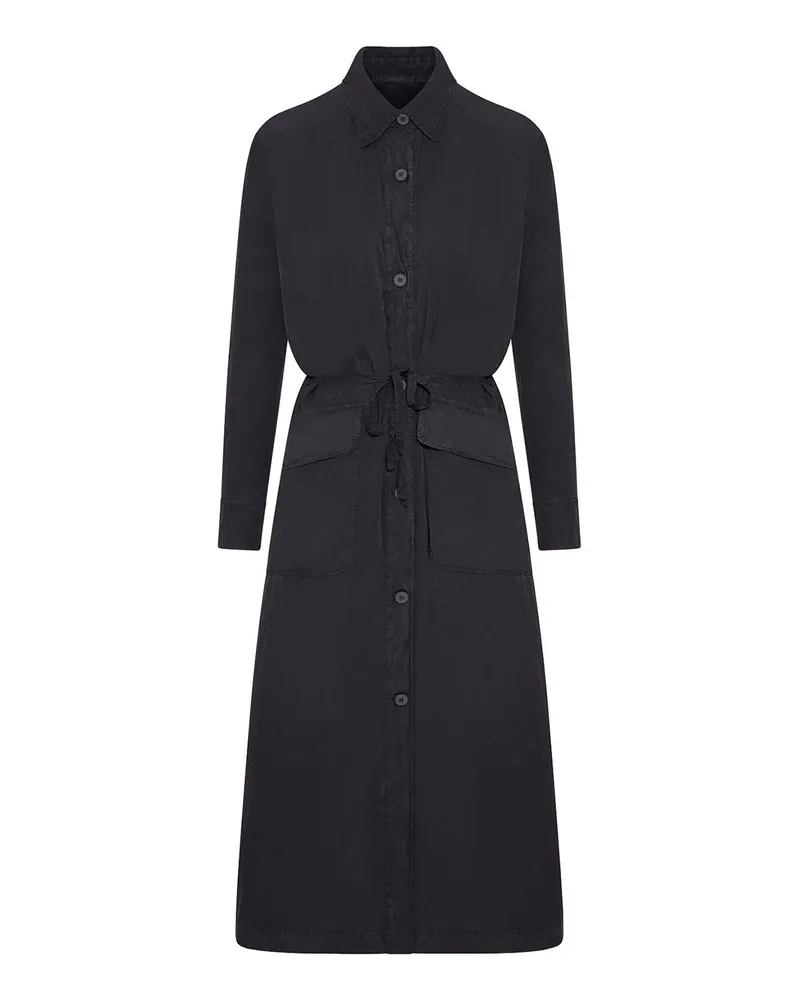 TRANSIT Trenchcoat - Schwarz Schwarz