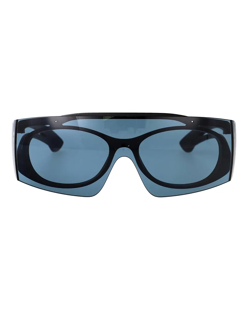 Alexander McQueen Sonnenbrille - Schwarz Schwarz