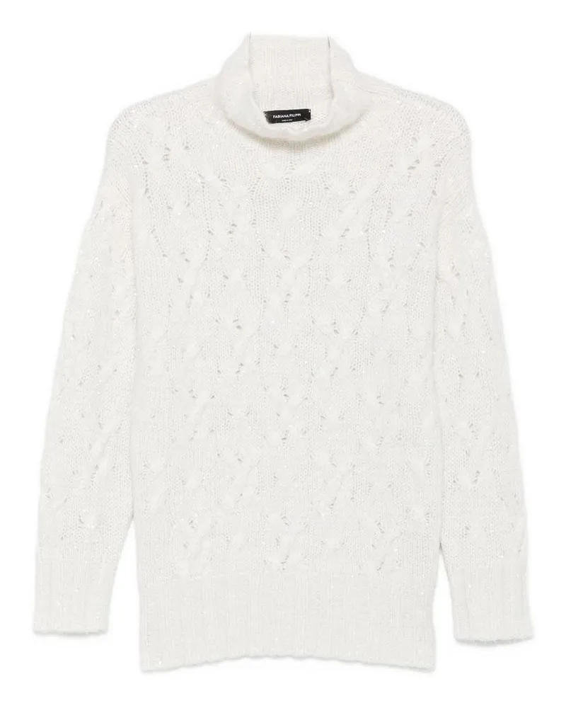 Fabiana Filippi Rollkragenpullover - Beige Beige