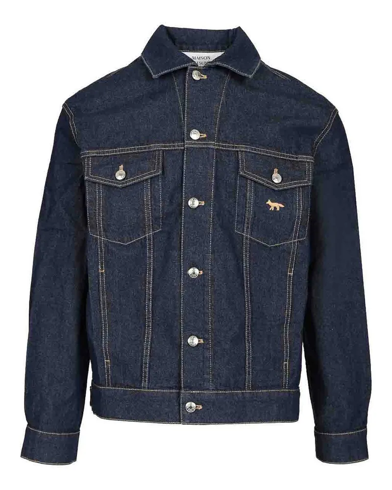 Kitsuné Casualjacke - Blau Blau