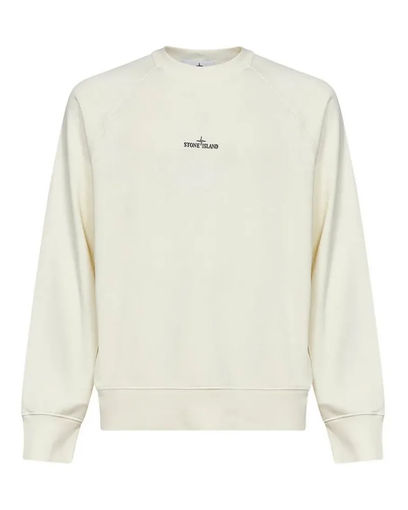 Stone Island Sweatshirt - Weiß Weiß