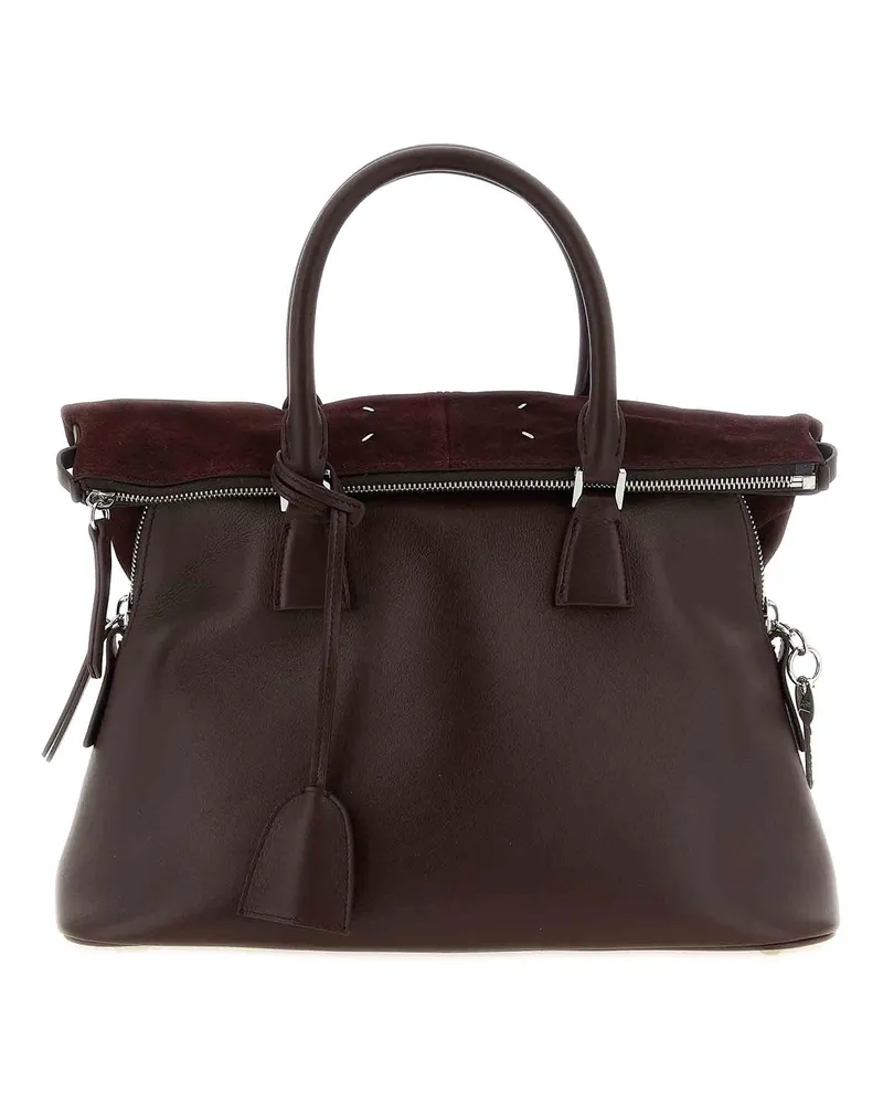 Maison Margiela Schultertasche - Dunkelrot Dunkelrot