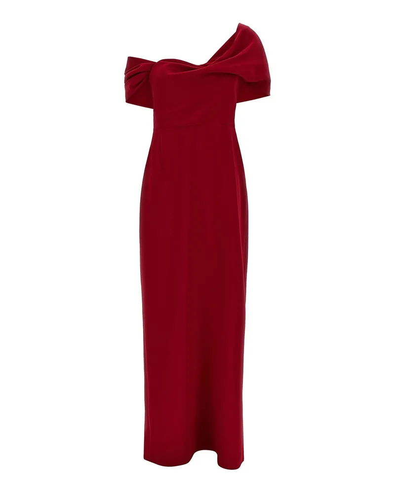 Carolina Herrera New York Knielanges Kleid - Rot Rot