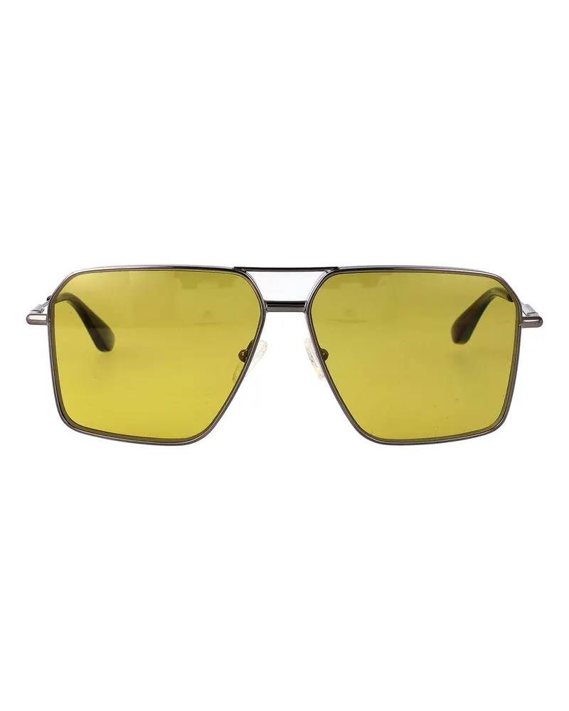 Alexander McQueen Sonnenbrille - Gelb Gelb