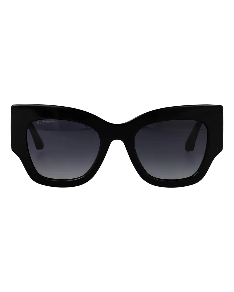 Etro Sonnenbrille - Schwarz Schwarz