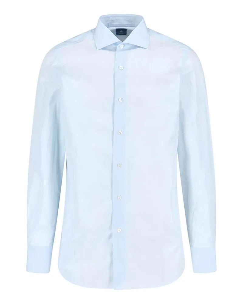 Finamore 1925 Hemd - Blau Blau