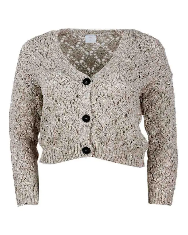 Eleventy Rundhalspullover - Beige Beige