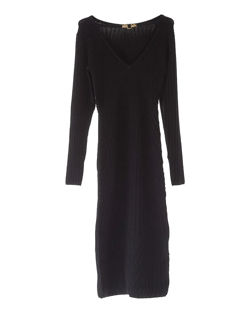 Just Cavalli Maxikleid - Schwarz Schwarz