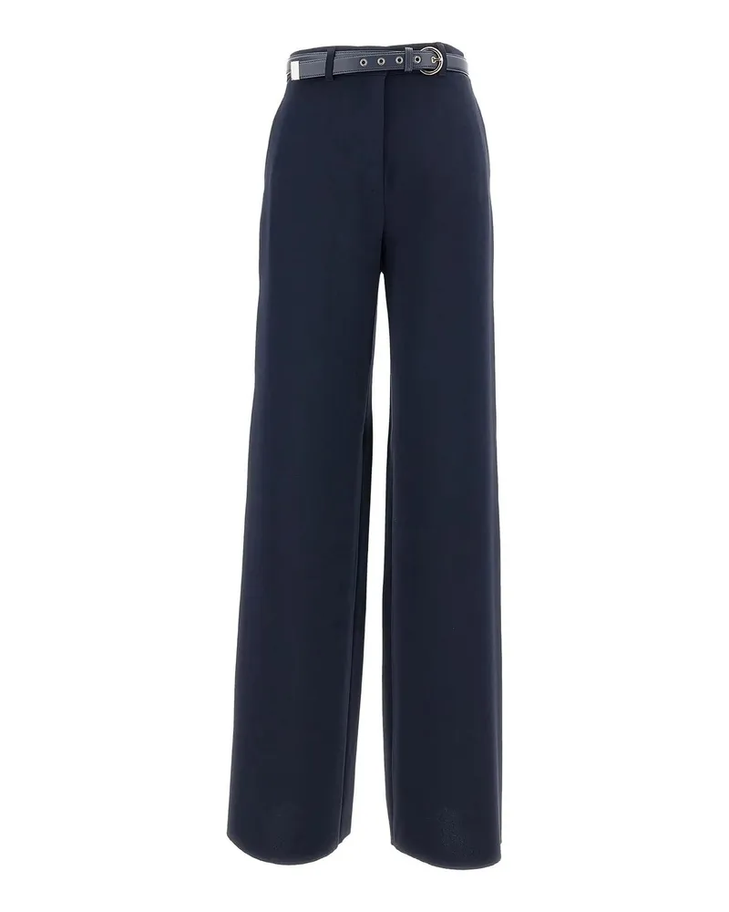 Max Mara Casual Hose - Blau Blau