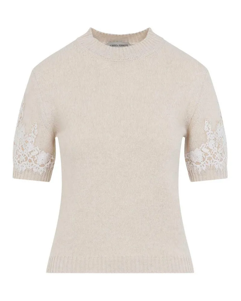 Alberta Ferretti T-Shirt - Creme Creme