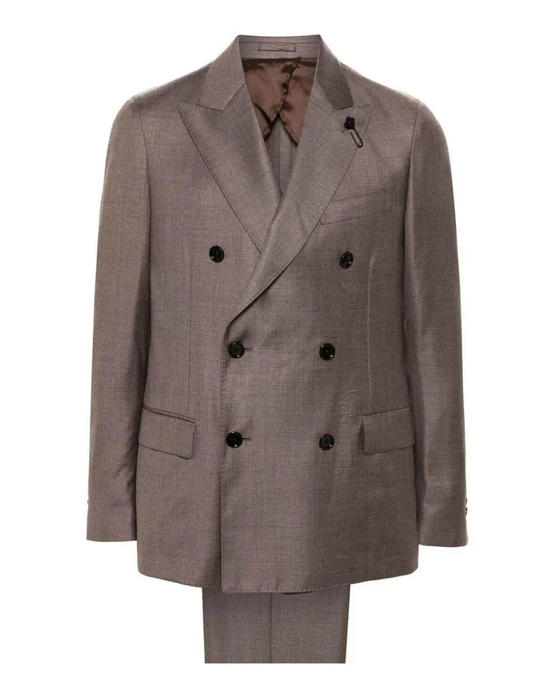 LARDINI Eleganter Anzug - Braun Braun