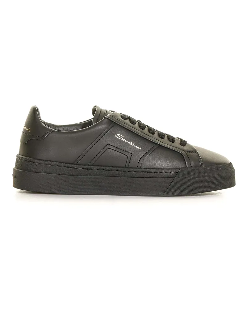 Santoni Sneaker - Schwarz Schwarz