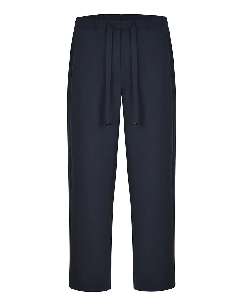Max Mara Casual Hose - Blau Blau