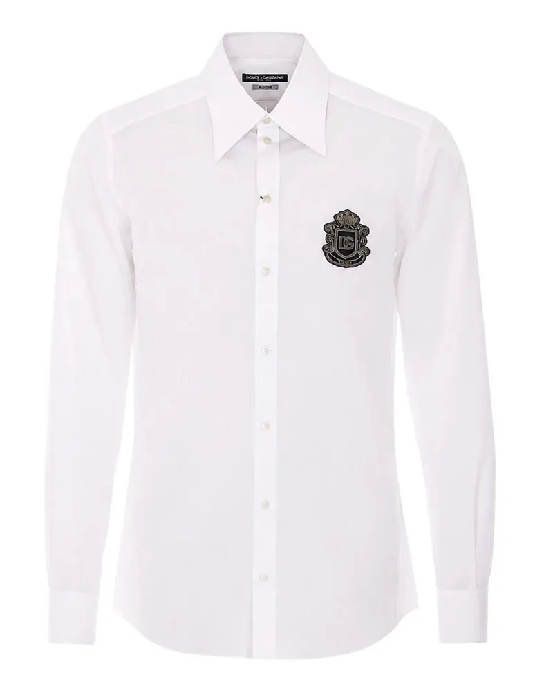 Dolce & Gabbana Hemd - Weiß Weiß