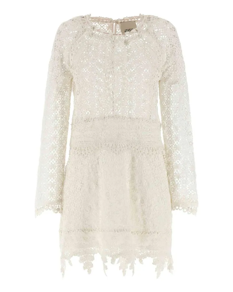Isabel Marant Knielanges Kleid - Weiß Weiß